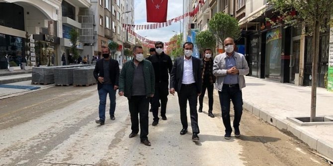 Başkan Şerifoğulları, yenileme çalışmalarını inceledi