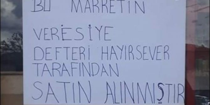 Mahallelinin yüzünü güldüren hayır