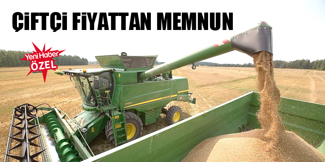 Çiftçi fiyattan memnun