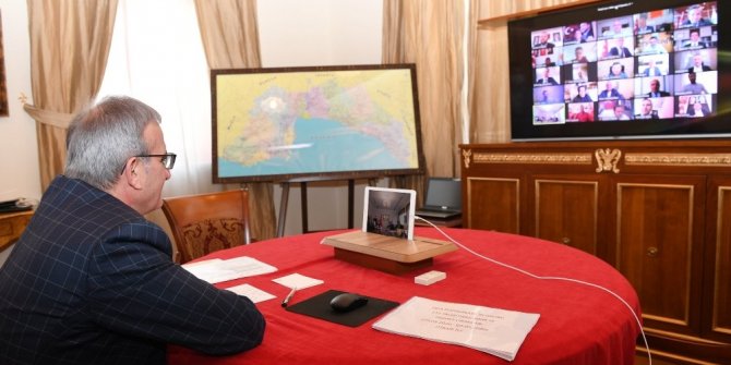 Salgın sürecinde Antalya değerlendirildi