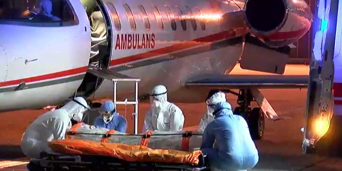 Sudan'daki Türk hasta ambulans uçakla Türkiye'ye getirildi