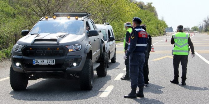 Düzce’de bir ayda bin 596 kişiye 2,5 milyon lira ceza yazıldı