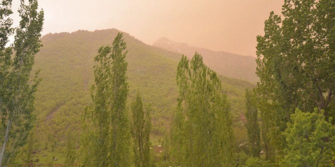 Şırnak’ta çamur yağdı