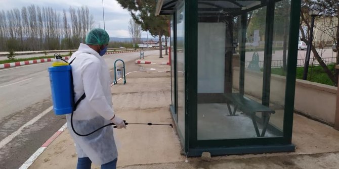 Arpalı’da dezenfeksiyon mesaisi