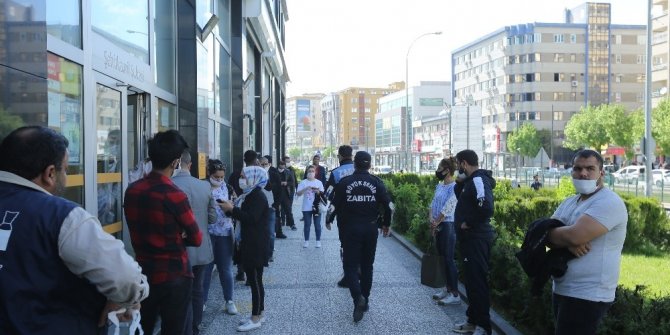 Gaziantep’te sosyal mesafe denetimi