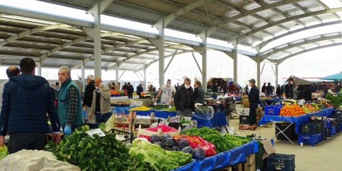 Hisarcık ilçe pazarı bu hafta kurulmayacak