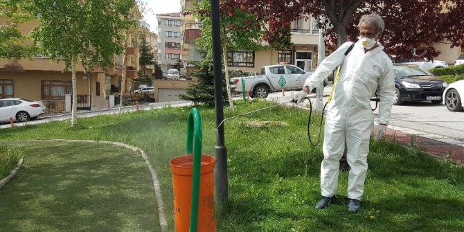 Çankaya’da salgın hastalıkla mücadele çalışmaları sürüyor