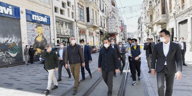 ’Beyoğlu Kültür Yolu’ çalışmaları devam ediyor