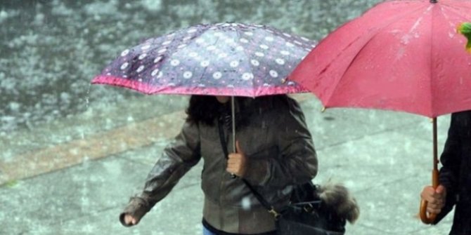 Meteorolojiden o illere yağış uyarısı