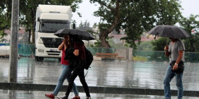 Meteorolojiden sağanak uyarısı