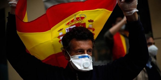 İspanya'da Kovid-19'dan son 5 gündür yeni ölüm rapor edilmiyor
