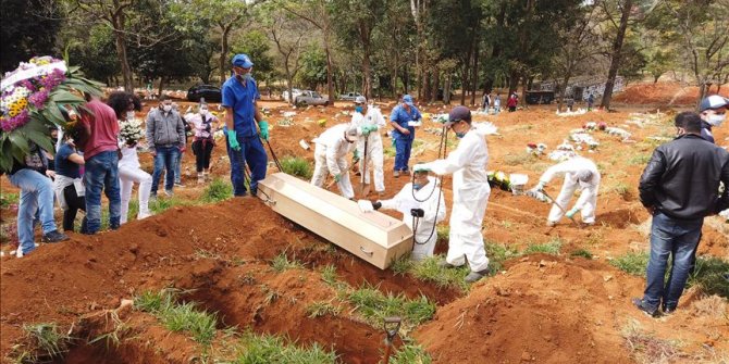 Brazil: Death toll from coronavirus passes 21,000