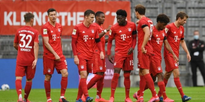 Bayern Münih'ten gol yağmuru!