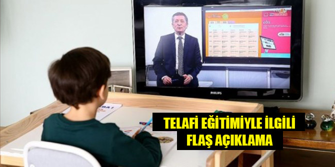 Selçuk'tan telafi eğitimi ile ilgili flaş açıklama