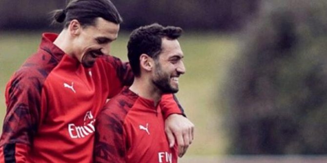 Çalhanoğlu açıkladı: 'Ibrahimovic'in Türkiye'de tuttuğu bir takım var'