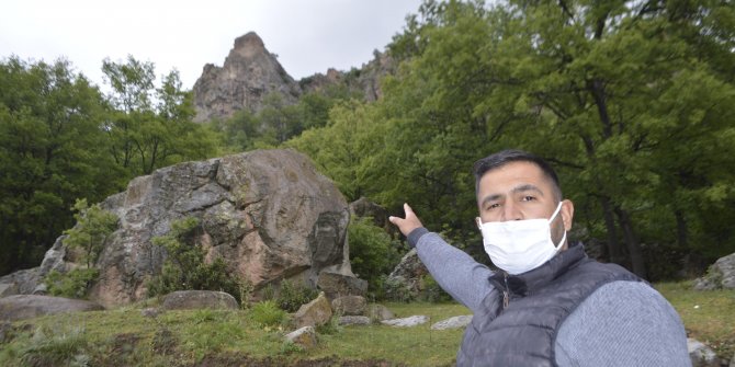 1500 nüfuslu köyde "zincirli kayalar" endişesi