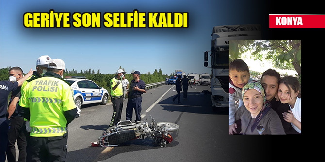 Motosiklet kazasında ölen çiftten geriye son selfie kaldı