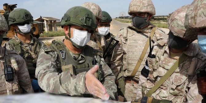 M4 kara yolunda 13'üncü Türk-Rus Birleşik Kara Devriyesi icra edildi