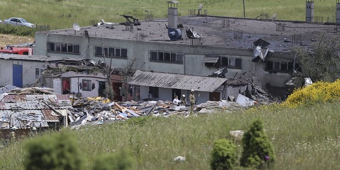 Fabrikanın kazan dairesinde patlama: 2 ölü