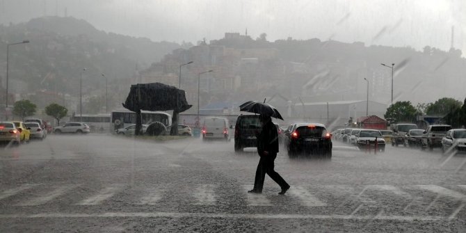 Meteorolojiden sağanak uyarısı