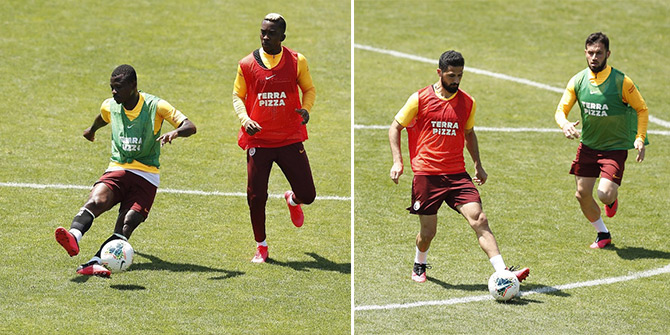 Galatasaray taktik çalıştı