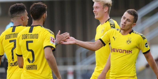 B.Dortmund ikinci yarıda açıldı