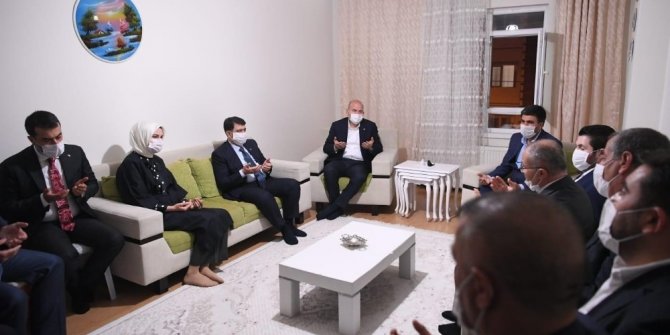 Bakan Soylu’dan, Barış Çakan’ın ailesine taziye ziyareti
