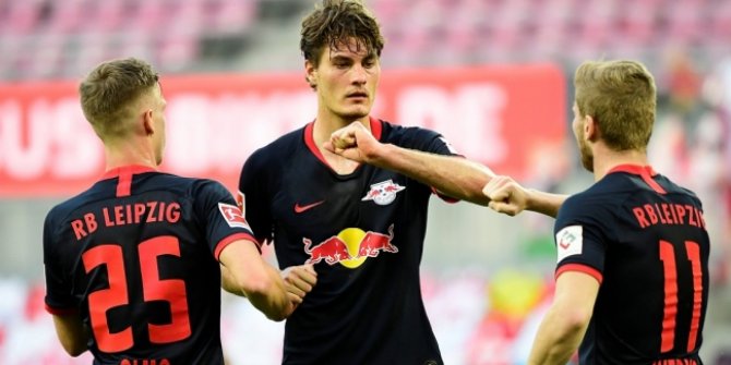 6 gollü maçın kazananı Leipzig