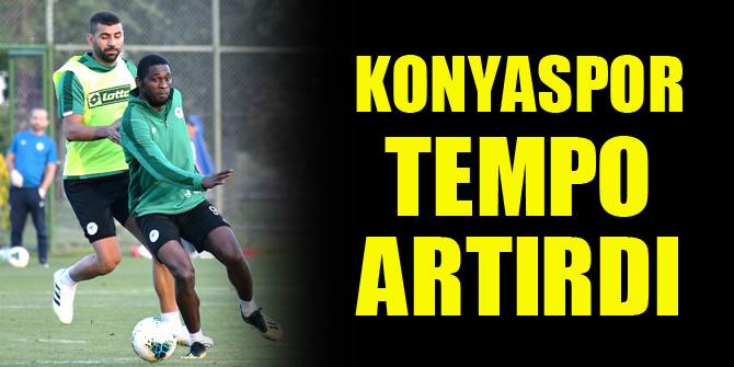 Konyaspor tempo artırdı