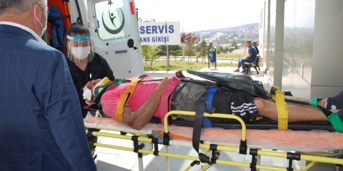 Tekirdağ’da trafik kazası: 1 yaralı