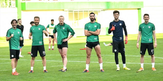 Konyaspor, Gençlerbirliği maçı hazırlıklarına devam etti