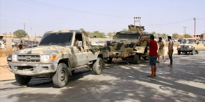 Libya ordusu Vişke beldesinde kontrolü sağladı