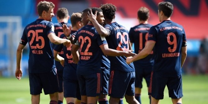 Bayern Münih adım adım şampiyonluğa ilerliyor