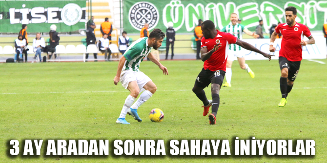 3 ay aradan sonra sahaya iniyorlar