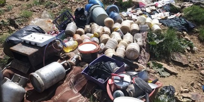 YPG/PKK terrorists' explosives seized in eastern Turkey