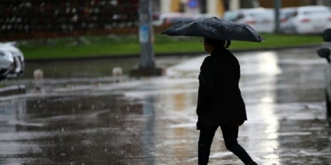 Meteorolojiden o illere "sağanak" uyarısı