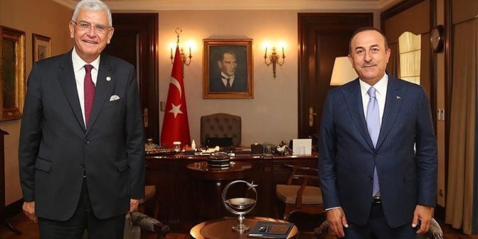 Top Turkish diplomat meets UNGA president-elect