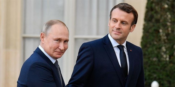 Putin ve Macron Libya'yı görüşecek