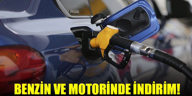 Benzin ve motorinde indirim!