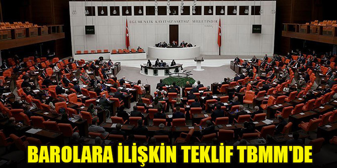 Çoklu baro düzenlemesi Meclis'e sunuldu