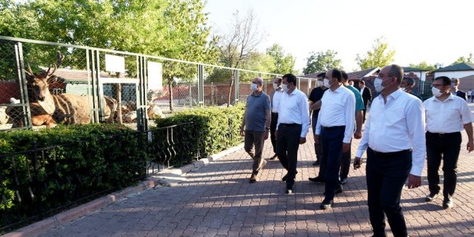 Konya'da başkanlar Karatay Belediyesi'nin yatırımlarını inceledi
