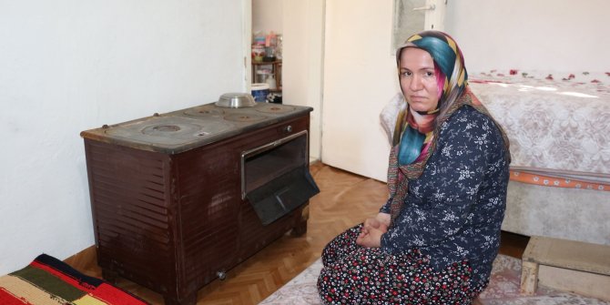 Tüm birikimi sobada yanan kadına devletten yardım eli