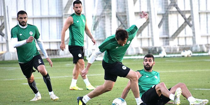 Konyaspor, Çaykur Rizespor maçı hazırlıklarını sürdürdü