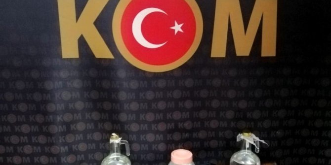 Kastamonu’da sahte içki operasyonu: 1 gözaltı