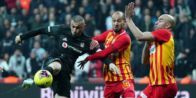Beşiktaş ile Kayserispor 48. randevuda