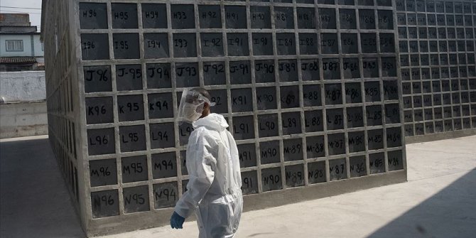 Salgında son 24 saatte Brezilya'da 1091, Meksika'da 523, Hindistan'da 610 kişi öldü
