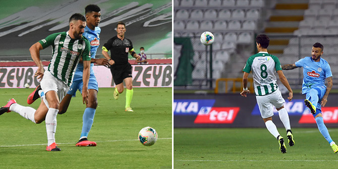 Konyaspor: 0 - Çaykur Rizespor: 0 (İlk yarı sonucu)