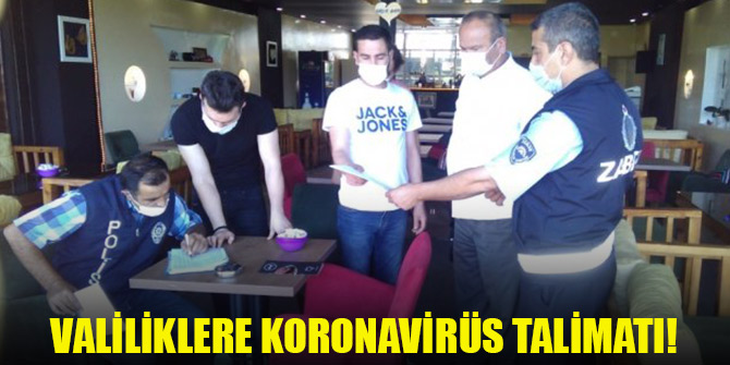 81 il valiliğine koronavirüs talimatı! Yarın yapılacak