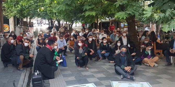 Tunceli'de, avukatlardan 'çoklu baro' protestosu