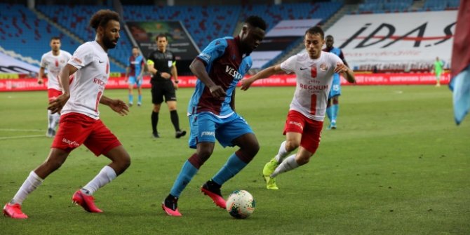 Trabzonspor'dan kritik puan kaybı